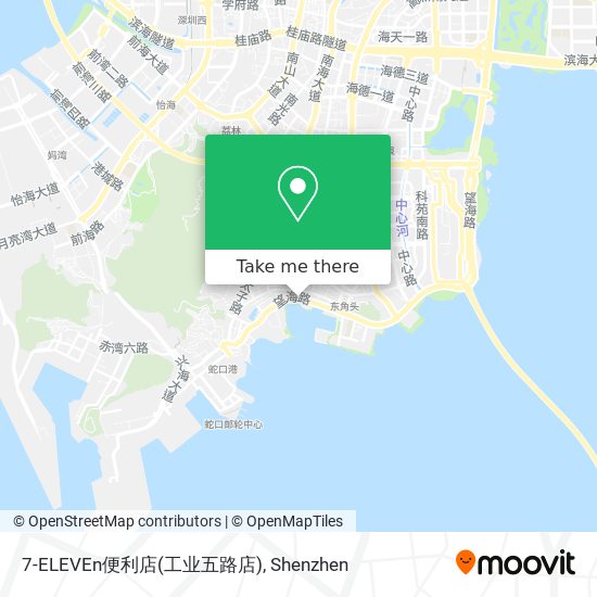 7-ELEVEn便利店(工业五路店) map