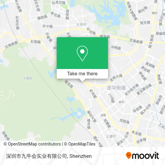 深圳市九牛会实业有限公司 map
