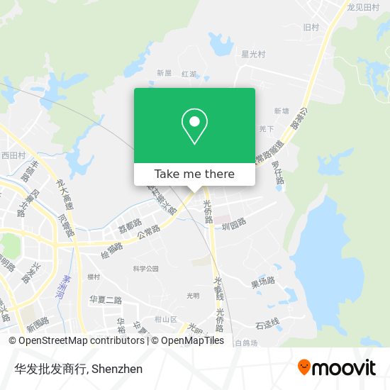 华发批发商行 map
