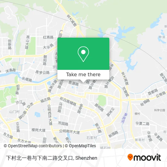 下村北一巷与下南二路交叉口 map