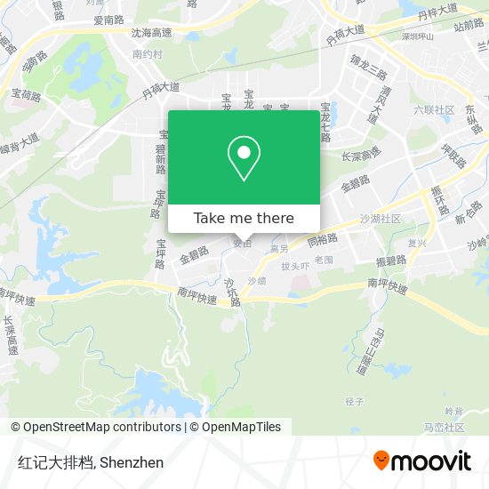 红记大排档 map
