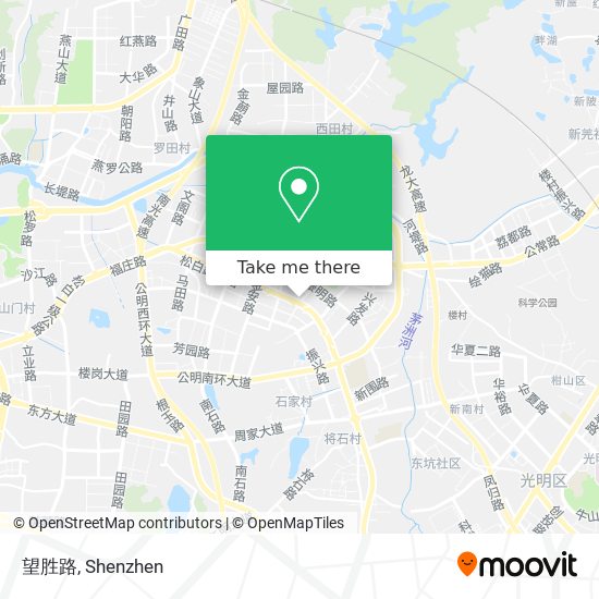望胜路 map