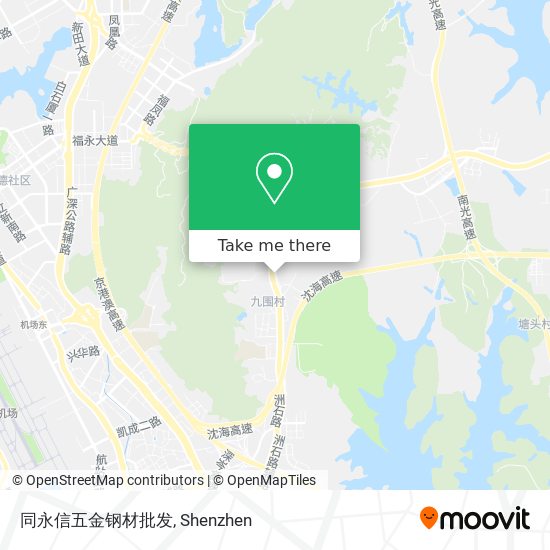 同永信五金钢材批发 map