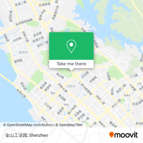 金山工业园 map