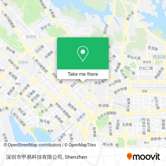 深圳市甲易科技有限公司 map