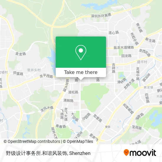 野级设计事务所.和谐风装饰 map