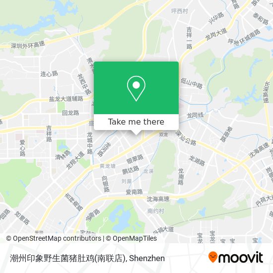 潮州印象野生菌猪肚鸡(南联店) map