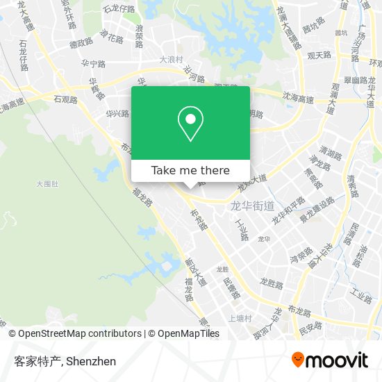 客家特产 map