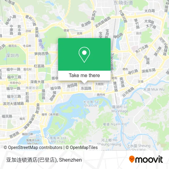 亚加连锁酒店(巴登店) map