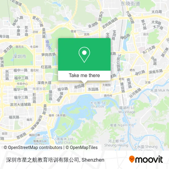深圳市星之航教育培训有限公司 map