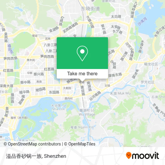 溢品香砂锅一族 map