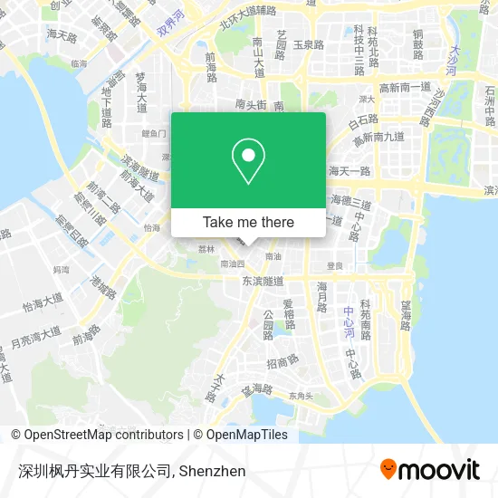 深圳枫丹实业有限公司 map