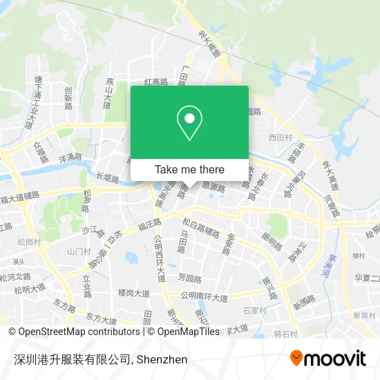 深圳港升服装有限公司 map