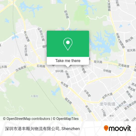深圳市港丰顺兴物流有限公司 map
