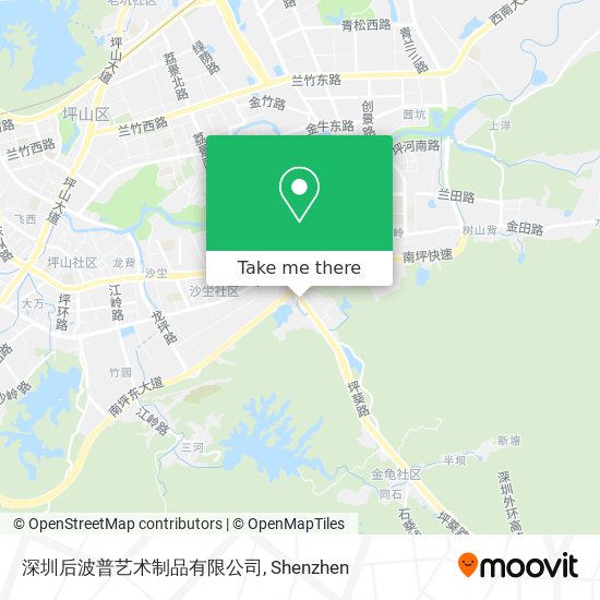 深圳后波普艺术制品有限公司 map