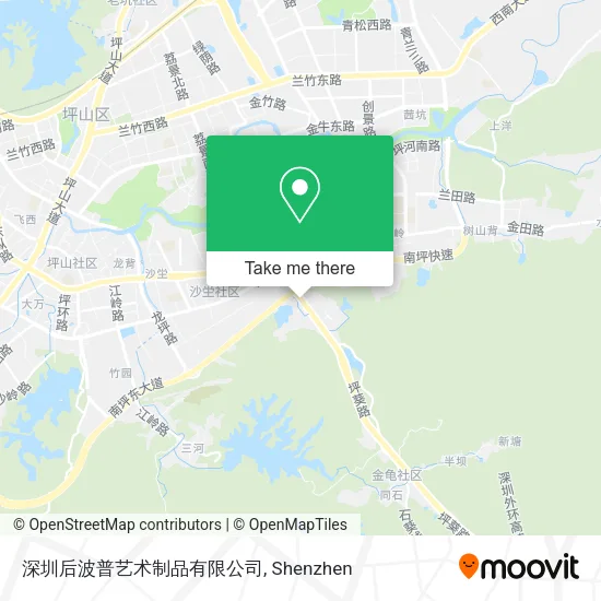 深圳后波普艺术制品有限公司 map