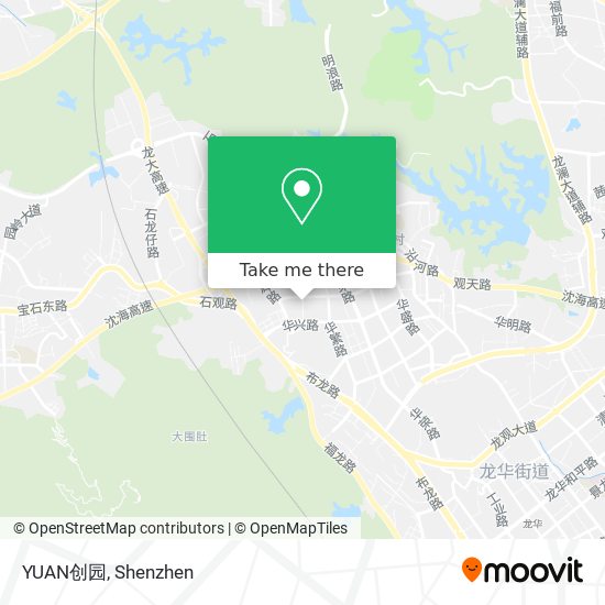 YUAN创园 map