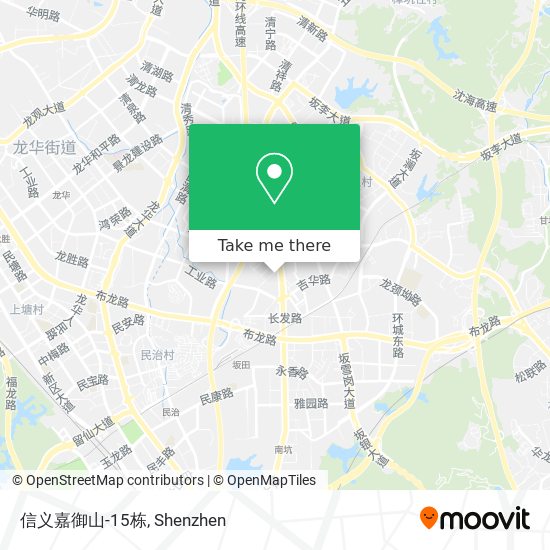 信义嘉御山-15栋 map