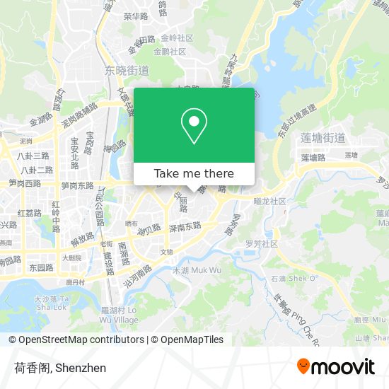 荷香阁 map