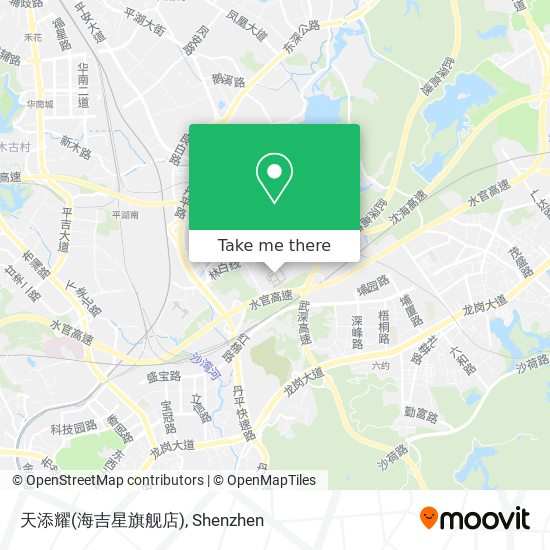 天添耀(海吉星旗舰店) map
