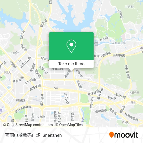 西丽电脑数码广场 map