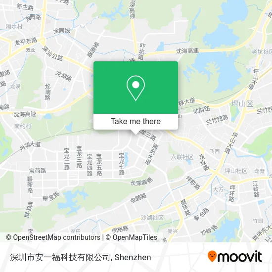 深圳市安一福科技有限公司 map