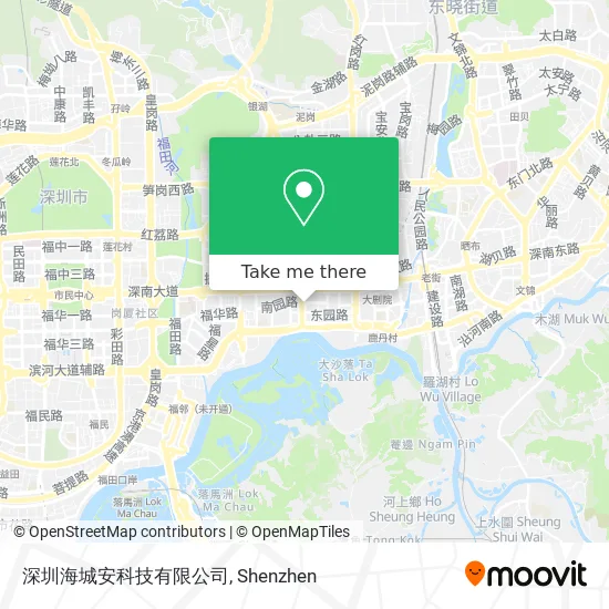 深圳海城安科技有限公司 map