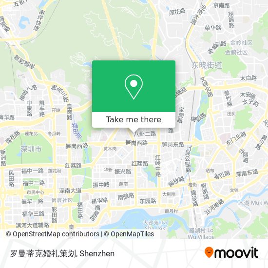 罗曼蒂克婚礼策划 map