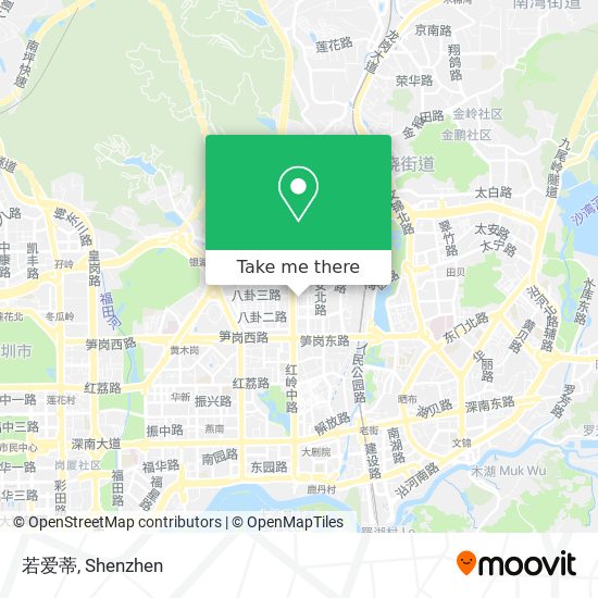 若爱蒂 map