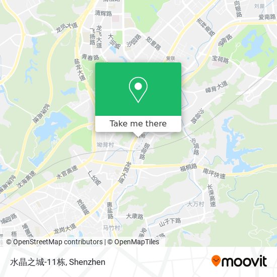 水晶之城-11栋 map