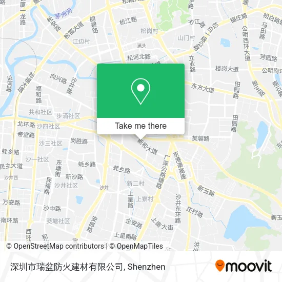 深圳市瑞盆防火建材有限公司 map