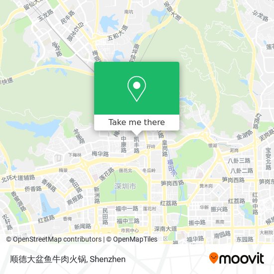 顺德大盆鱼牛肉火锅 map