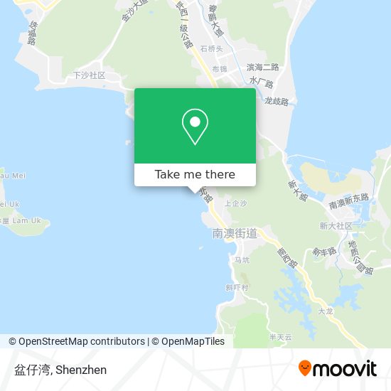 盆仔湾 map