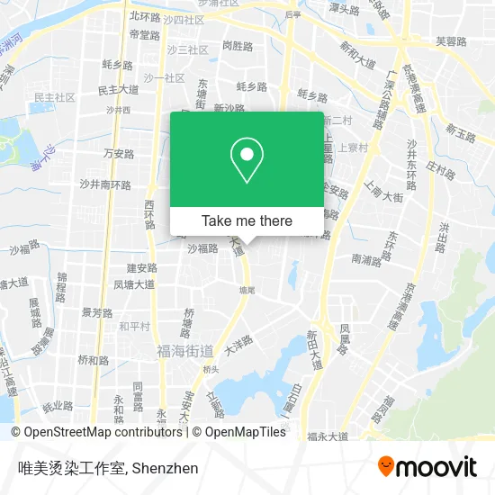 唯美烫染工作室 map