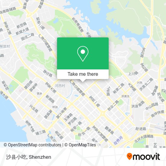沙县小吃 map