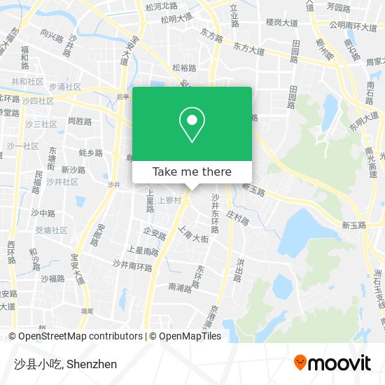 沙县小吃 map