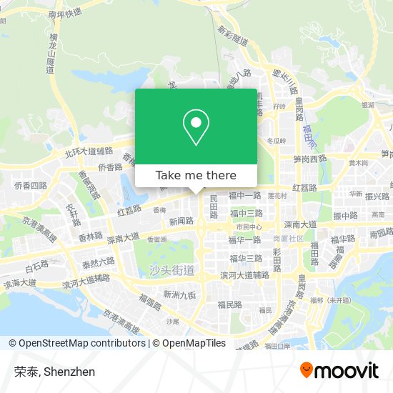 荣泰 map