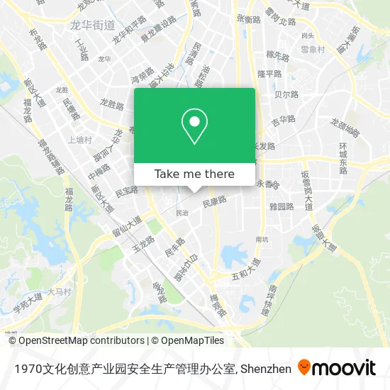 1970文化创意产业园安全生产管理办公室 map