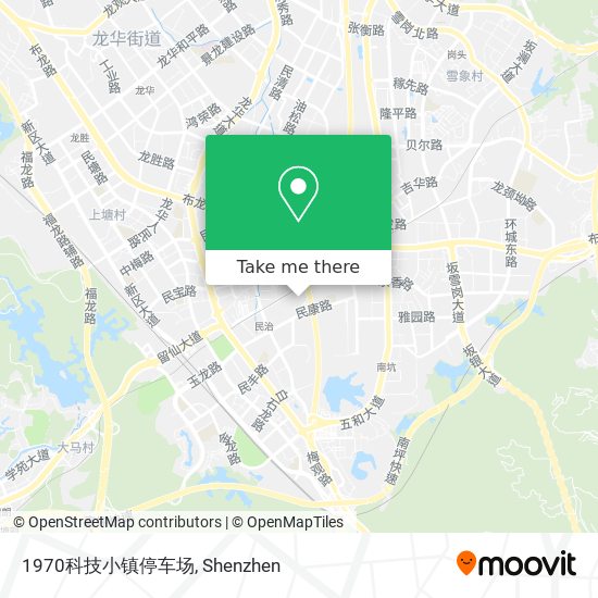 1970科技小镇停车场 map