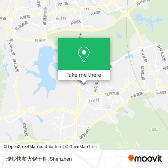 现炒快餐火锅干锅 map