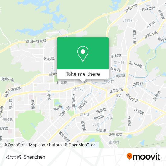 松元路 map
