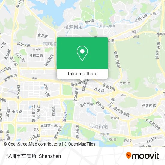 深圳市车管所 map