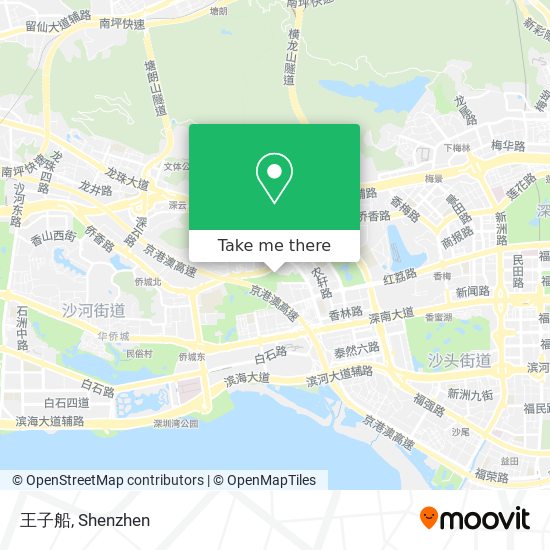 王子船 map