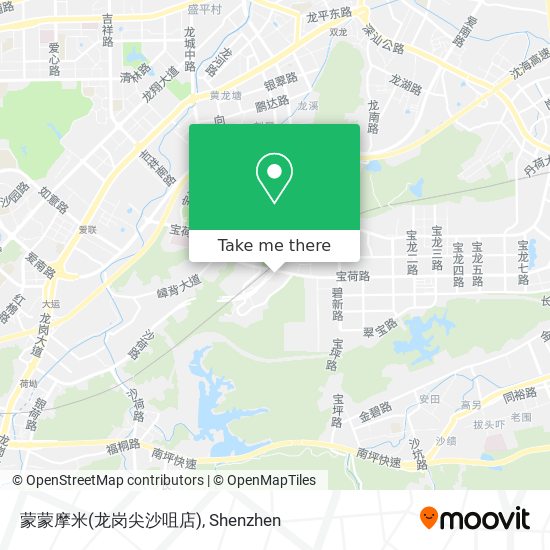 蒙蒙摩米(龙岗尖沙咀店) map