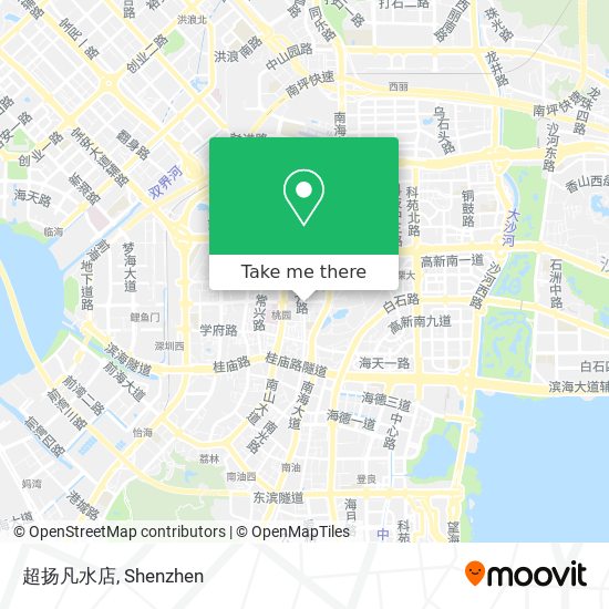 超扬凡水店 map