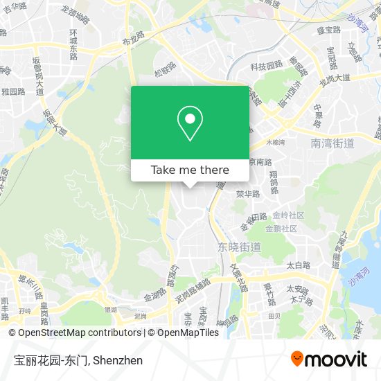 宝丽花园-东门 map