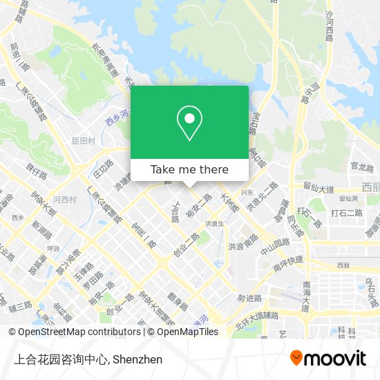 上合花园咨询中心 map