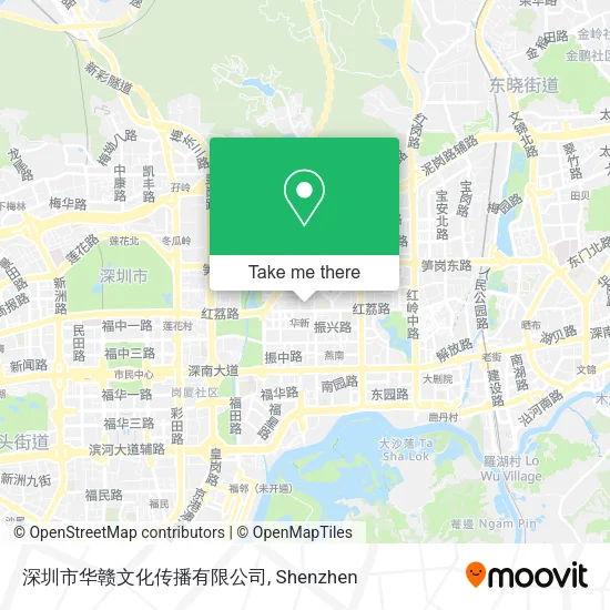 深圳市华赣文化传播有限公司 map