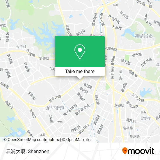 展润大厦 map