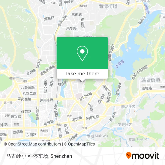 马古岭小区-停车场 map